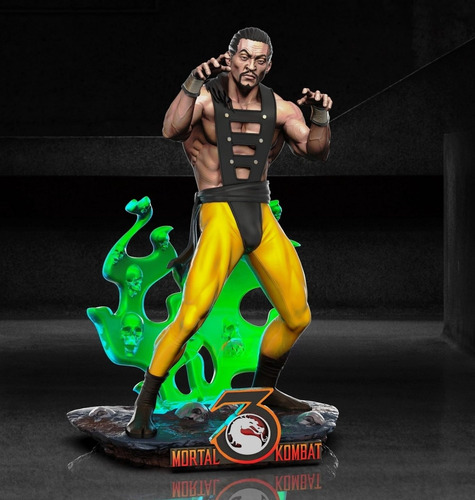 Archivo Stl Impresión 3d - Mortal Kombat - Shang Tsung Statu