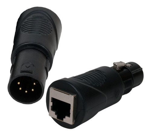 Adaptadores Iluminacion Pro Dmx Grade Rj45 A Xlr De 5 Pines