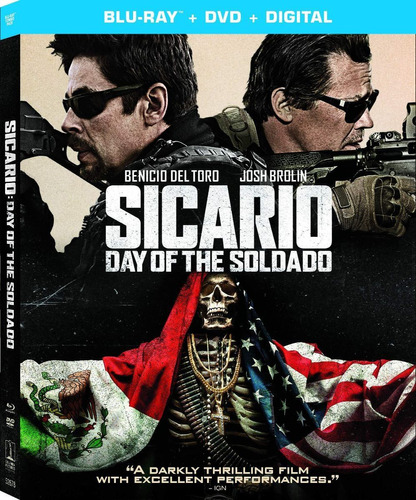 Blu-ray + Dvd Sicario Day Of The Soldado