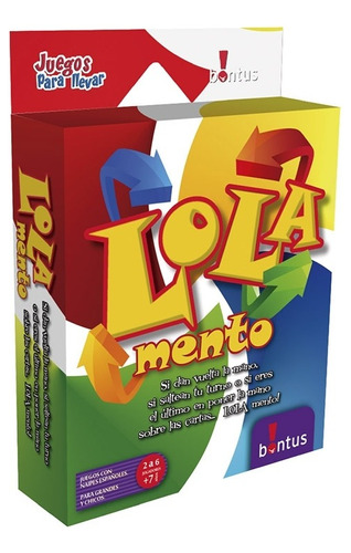 Juego De Mesa Cartas Lola Mento Bontus Bln