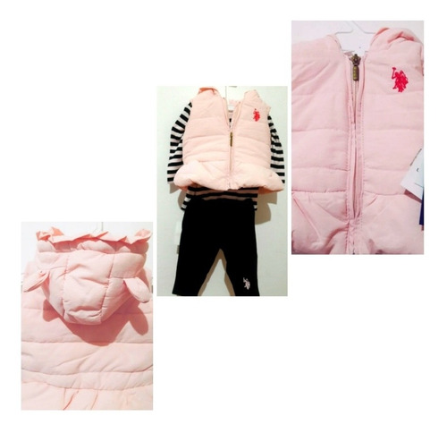 Ajuar Ropa Para Bebes 3 Piezas Niñas.