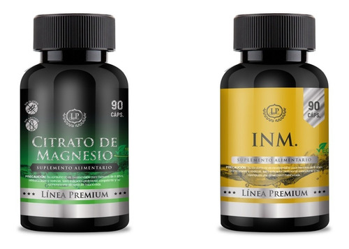 Imagen 1 de 2 de Pack Inmunol (vitamina C+ D3 + E + Zinc)+citrato De Magnesio