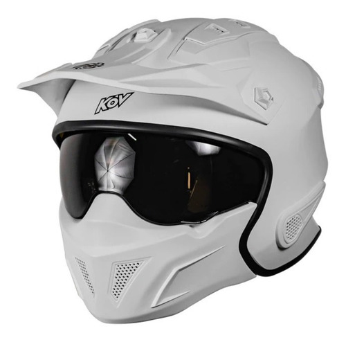 Casco Kov Rock-o Blanco