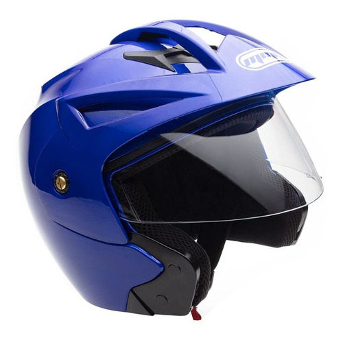 Modelo 20 Casco Abierto Motocicleta Dot Street Legal  V...