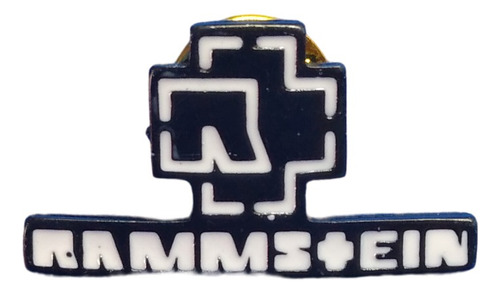 Rammstein Prendedor Banda De Rock Pin Broche De Solapa