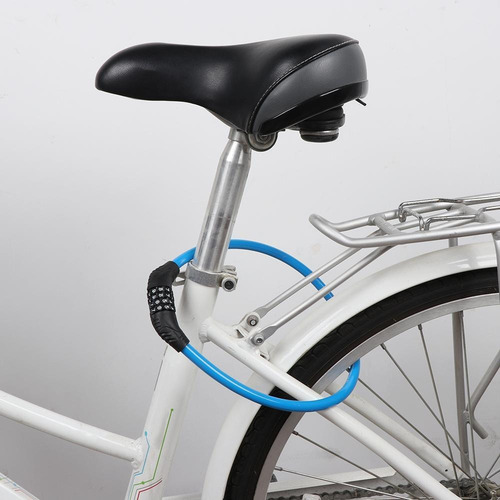 Candado Para Bicicleta, Combinación De Números, Resistente,