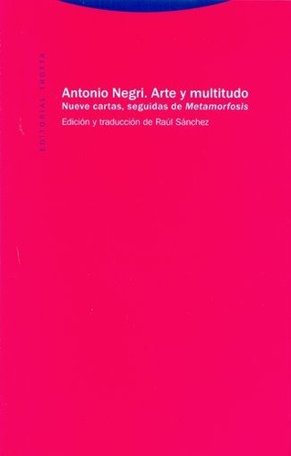 Arte Y Multitudo  - Antonio Negri