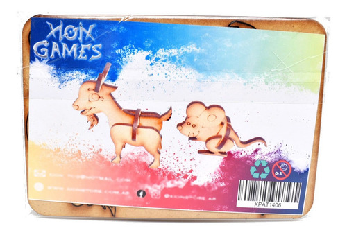 Para Armar - Xion Games Cartoons - Chivo Y Raton