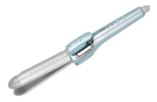 Plancha De Cabello Conair Cs3290es 2 En 1 Smoothwrap Celeste