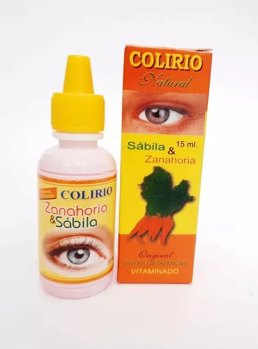 Colirio Natural Gotas Oftalmicas Para Los Ojos 15ml
