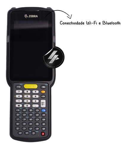 Coletor Dados Zebra Mc330l-ge4eg4rw Wifi Bluetooth (zbr02)