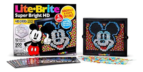 Lite-brite Disney Super Bright De Alta Definición,