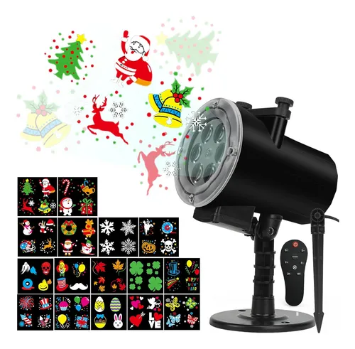 (10w) - Christmas Led Projector Lights,20 Slides Waterp...
