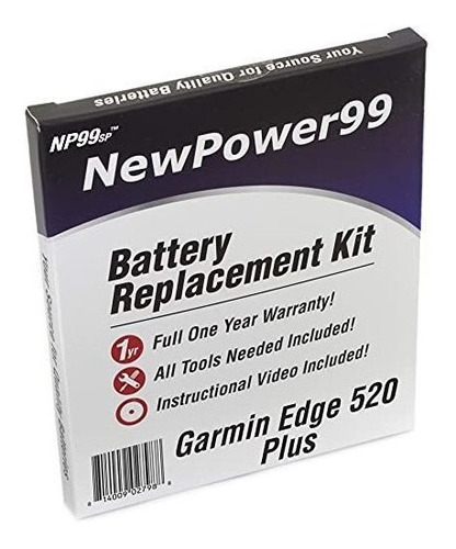 Bateria Para Garmin Edge 520plus