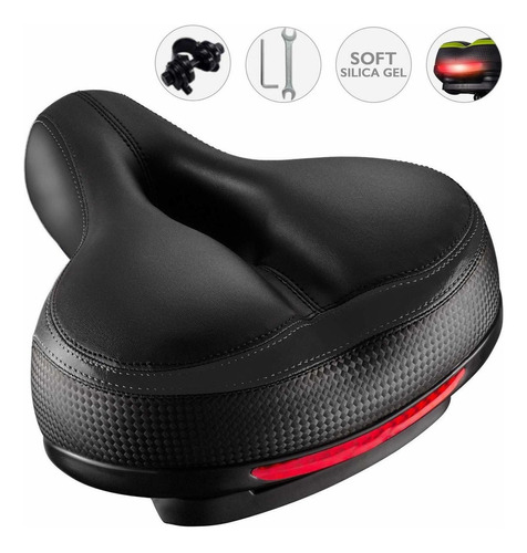 Asiento Bicicleta Roguoo Confortable Dual Shock Absorb -mz91