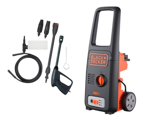 Hidrolavadora Rodante 1500w Black+decker Bw15