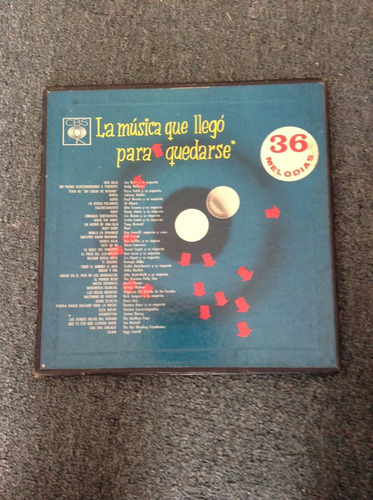 Imagen 1 de 3 de Lp La Musica Que Llego Para Quedarse