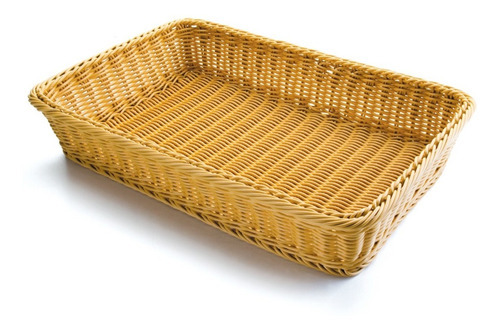 Panera / Canasta Para Pan Rectangular Apilable 53 Cm Lacor Color Marrón