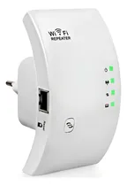 Comprar Amplificador de señal repetidor inalámbrico Wifi, potente amplificador, color blanco