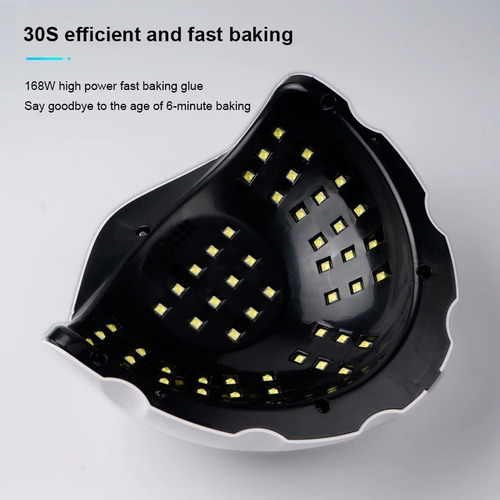 Lampara De Uñas Secadora Y11 Professional Led/uv 168w Nail
