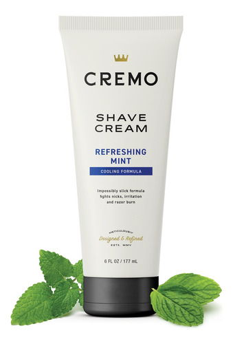 Cremo Cooling Formula Crema De Afeitar Para Hombre 177 Ml