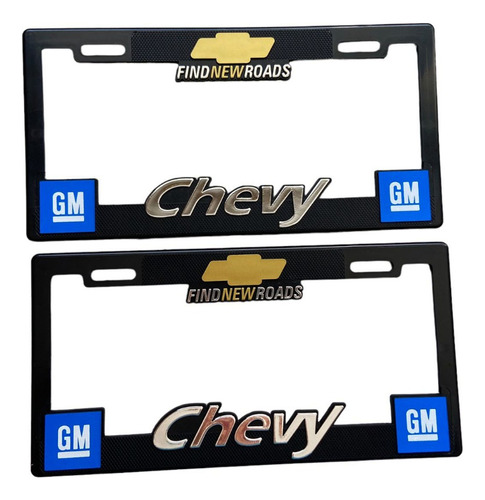 Porta Placa Chevy Chevrolet Universal Auto