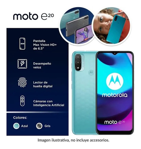 Celular Motorola E20 