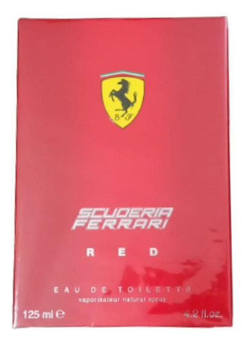 Eau de toilette Ferrari Red para hombre, 125 ml, perfume Ferrari