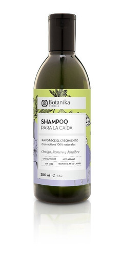 Shampoo Para La Caida Uso Diario - Botanika (350 Ml) S Tacc