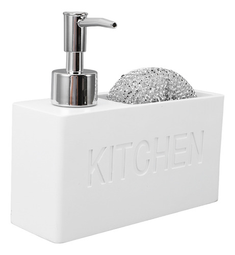Dispensador De Jabón De Cocina, Esponja De Acero, Bomba, Bom