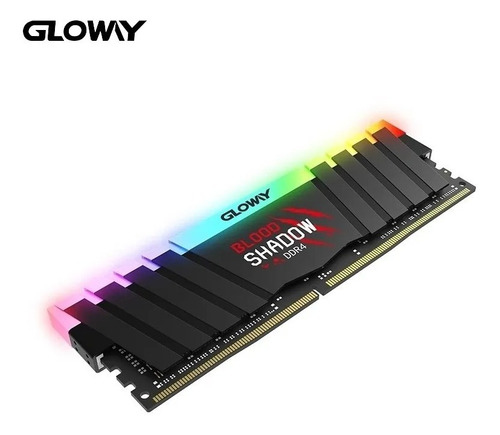 Imagem 2 de 5 de Memória Ram Blood Shadow Rgb Ddr4 3000mhz Gloway 2x8gb