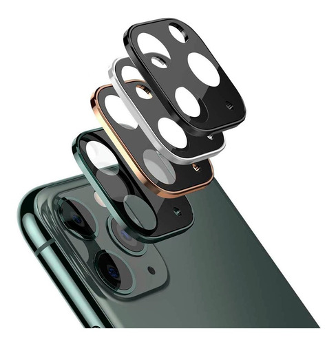 Cristal Templado De Lujo 5d Para Camara iPhone 11 11 Pro Max