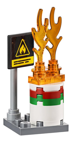 Lego City Fire Camión Escalera 60107 Juguete Para Los Niños