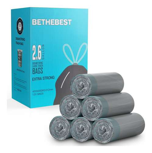 Bethebest Bolsas De Basura Pequenas Con Cordon, Bolsas De Ba