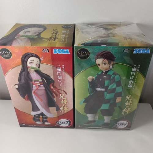 Imagen 5 de 8 de Figuras Tanjiro Y Nezuko Kamado Spm Sega Kimetsu No Yaiba
