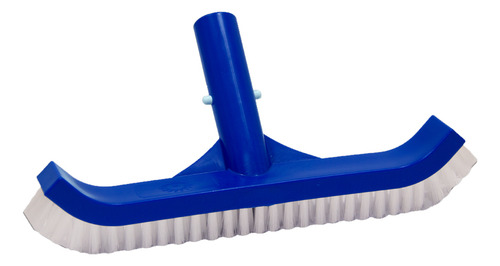 Escova Curva Mini Com Cerdas Em Nylon Para Piscina Brustec