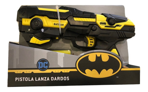 Pistola Batman Lanza Dardos Con Luz Licencia Oficial Dc