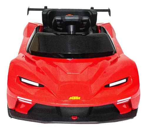 Auto Deportivo Batería 12v Ktm Usb Luz Mp3 R/c Bluetooth Mca