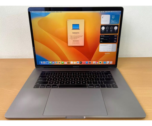  Macbook Pro Touchbar 2018 15p. Core I9 16gb 512ssd Med