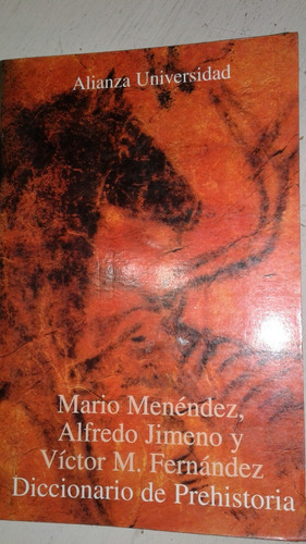 Diccionario De Prehistoria Mario Menendez 