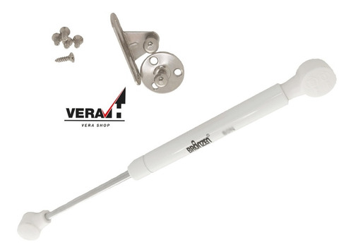Imagen 4 de 10 de Piston A Gas Para Puertas Elevables Alacena 60n Blanco X20u