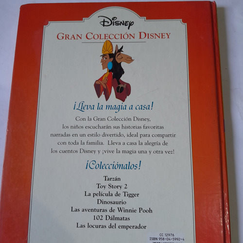 Libro,las Locuras Del Emperador,gran Colección Disney (Usado)