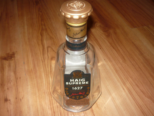 Botella Vacia De Whisky Haig Supreme