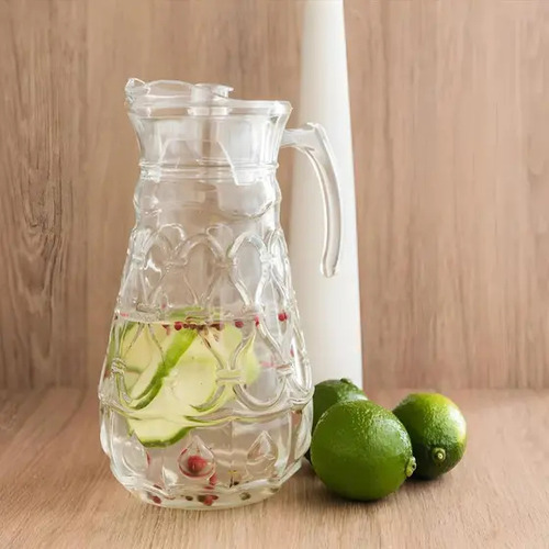 Jarra De Vidro Labelle 1,8l Lehavi Cor Transparente
