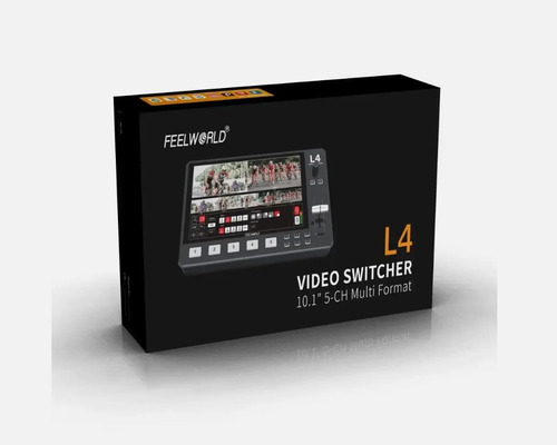 Feelworld L4 Multi-cámara 5 Chanel Hdvideo Mixerswitcher10.1