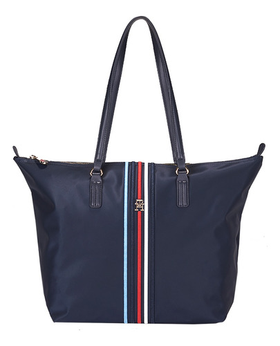 Bolso Tote Tommy Hilfiger Para Mujer Aw0aw15981