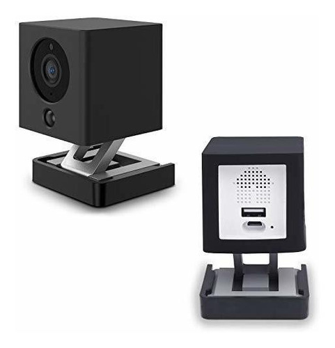 Estuche Silicona Para Wyze Cam V2 Viene Soporte Montaje
