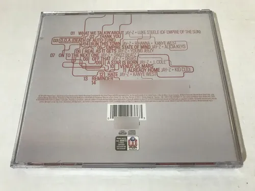 Jay-z - The Blueprint 3 Novo Lacrado De Fabrica Cd Original