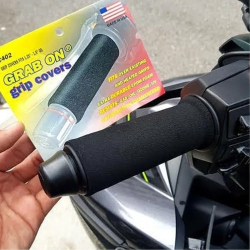 Imagen 5 de 6 de Cubre Puños Para Moto Grab On Calefactables Mc402a +1200cc