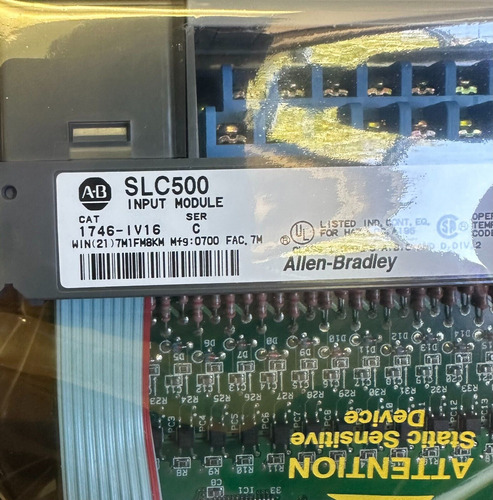 New Allen Bradley 1746-iv16 /c Slc 500 Digital Input Mod Bbz